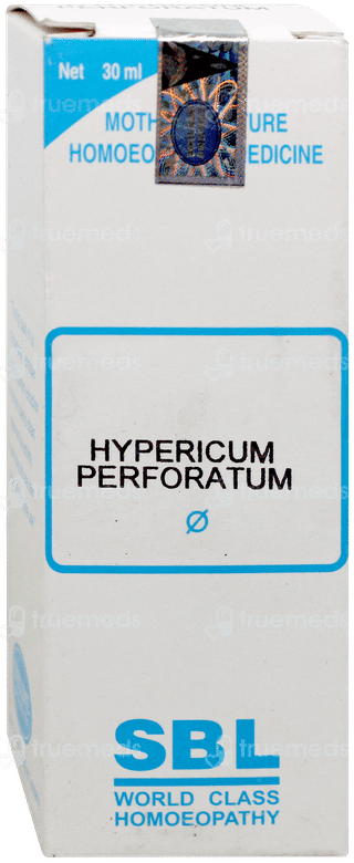 Sbl Hypericum Perforatum Q Mother Tincture 30 Ml